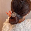 Fabric Handmade High Elastic Hair Band With Plants Flowers Style