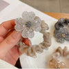 Fabric Handmade High Elastic Hair Band With Plants Flowers Style