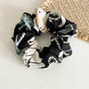 Fabric Handmade High Elastic Tricolor Striped Hair Ring Hair Accessories For Women