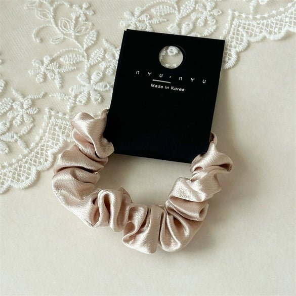 Fabric Handmade High Elasticity Simple Elegant Hair Tie For Women