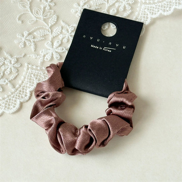 Fabric Handmade High Elasticity Simple Elegant Hair Tie For Women