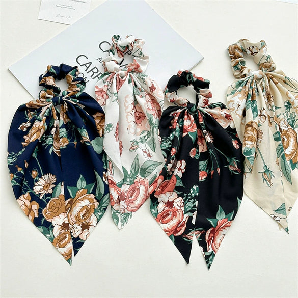 Fabric Handmade Large Intestine Hair Ring Ponytail Headdress
