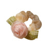 Fabric Handmade Rose Flower Girls' Hair Rope Ponytail Hair Band