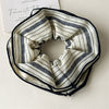 Fabric Handmade Striped Hair Ring For Female As Hair Accessories