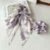 Fabric Handmade Tiedyed Large Intestine Hair Ring Hair Accessories