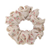 Fabric Knitted Floral Hair Ring And Hair Rope Headdress