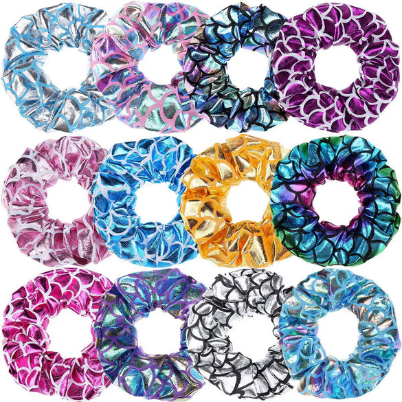 Fabric Knitted Round Hair Ring For Kids And Ladies