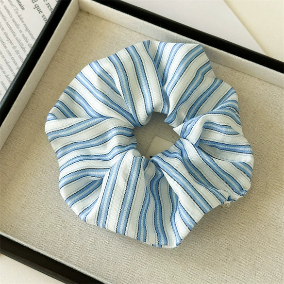 Fabric Minimalist Striped Hair Accessories For Girls