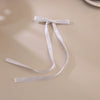 Fabric Ribbon Bow Hairpin Ballet Style Manual Processing Women's Headwear