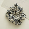 Fabric Simple Elastic Hair Ring Headwear For Female Ponytail With Seiko Craft