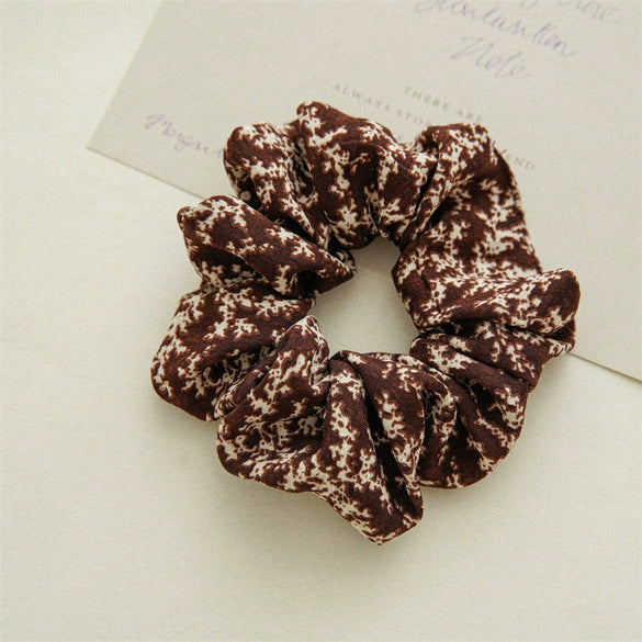 Fabric Simple Elastic Hair Ring Headwear For Female Ponytail With Seiko Craft