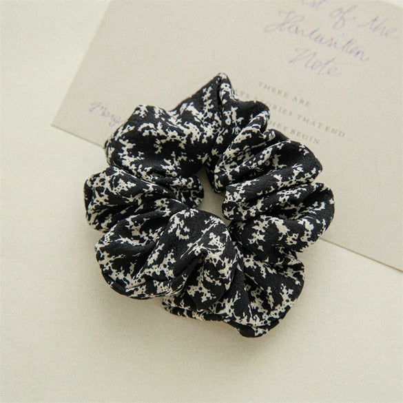 Fabric Simple Elastic Hair Ring Headwear For Female Ponytail With Seiko Craft