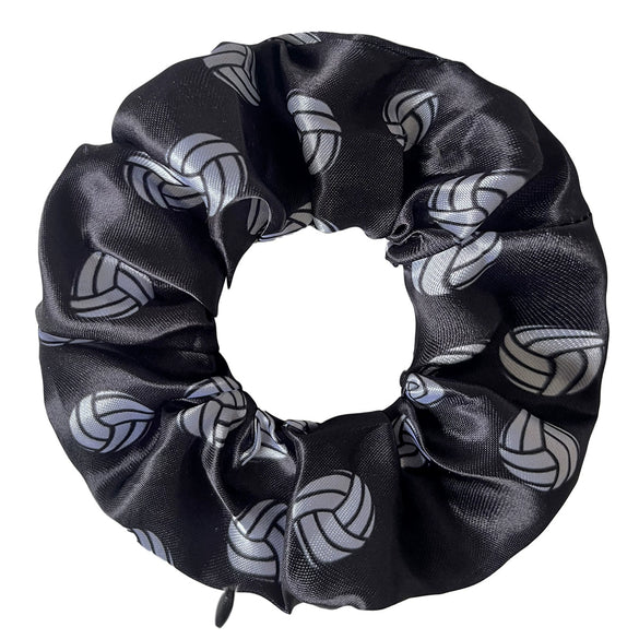 Fabric Sports Series Geometric Patterns Knitting Invisible Zipper Hair Tie