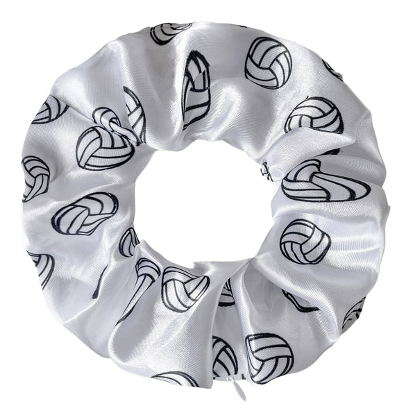 Fabric Sports Series Geometric Patterns Knitting Invisible Zipper Hair Tie
