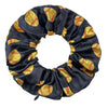 Fabric Sports Series Geometric Patterns Knitting Invisible Zipper Hair Tie