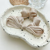 Fabric Twisted Knot Bow Simple Handmade Women's Hair Ring Headwear
