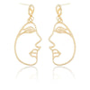 Face Mask Fashion Abstract Earrings Nhdp156848