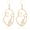 Face Mask Fashion Abstract Earrings Nhdp156848
