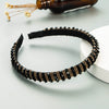 Face Washing Hairband Fabric Handmade Set With Diamonds Women's Fashion Hair Accessories