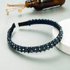 Face Washing Hairband Fabric Handmade Set With Diamonds Women's Fashion Hair Accessories
