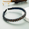 Face Washing Hairband Fabric Handmade Set With Diamonds Women's Fashion Hair Accessories