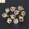 Faceted Glass And Crystal Beads For Jewelry Making Handmade Diy Jewelry Accessories With Large Hole Design