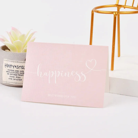 Factory Provided Simple Greeting Cards With Envelope Bakery-Style Birthday Cards And Thank-You Cards