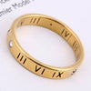 Factory Roman Numeral Titanium Steel Ring Niche High Sense Trend Diamond Ring Lovers Stainless Steel Jewelry Wholesale