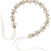 Fairy Style Classic Style Leaf Artificial Crystal Hair Band