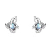 Fairy Style Simple Style Irregular Star Alloy Plating Inlay Moonstone Women'S Drop Earrings