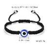 Fashion Adjustable Handmade Evil Eyes Blue Eyes Rope Woven Bracelet For Unisex And Women Wholesale