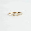 Fashion Allmatch Women's Wedding Ring In 925 Sterling Silver With Geometric Pattern And Zirconia Design