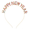 Fashion Alloy Crystal Letters Electroplating Christmas Headband For Women