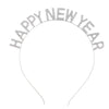 Fashion Alloy Crystal Letters Electroplating Christmas Headband For Women