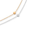 Fashion Alloy Drop Shape Tassel Necklace With Electroplated Geometric Pendant Simple Versatile Chain Necklace