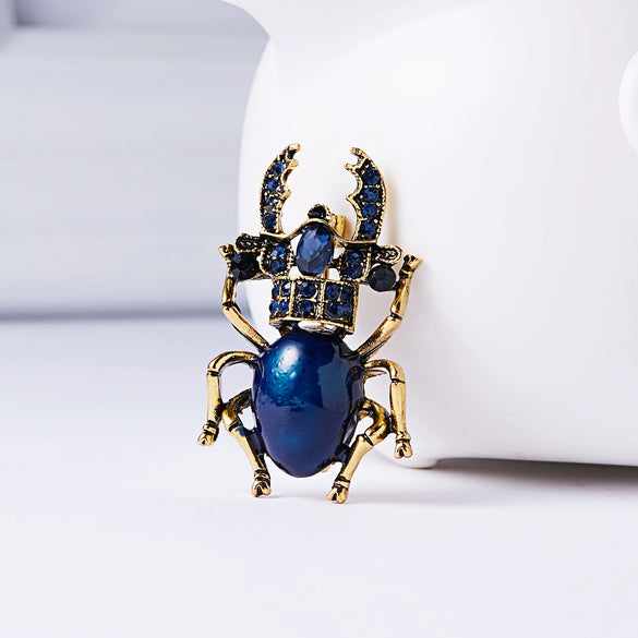 Fashion Alloy Rhinestone Bee Brooch With Electroplated Finish Animal Jewelry Accessory For Women And Unisex Wholesale