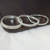 Fashion Alloy Rhinestone Crystal Anklet Geometric Elastic Single Row And Multi Row Foot Chain For Women