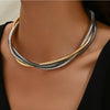 Fashion Alloy Simple Three Style Twining Women's Necklace