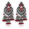 Fashion Alloy Star Tassel Earrings With Diamond Accent Bohemian Dangle Earrings For Women