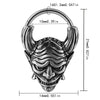 Fashion Ancient Silver Butterfly Nose Ring Stainless Steel Geometric Style With Polishing Also Ghost Head Cow Head Earrings And Bat Puncture Buckle Nose Ring