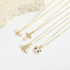 Fashion Animal Series Panda Head Pendant Clavicle Chain For Women