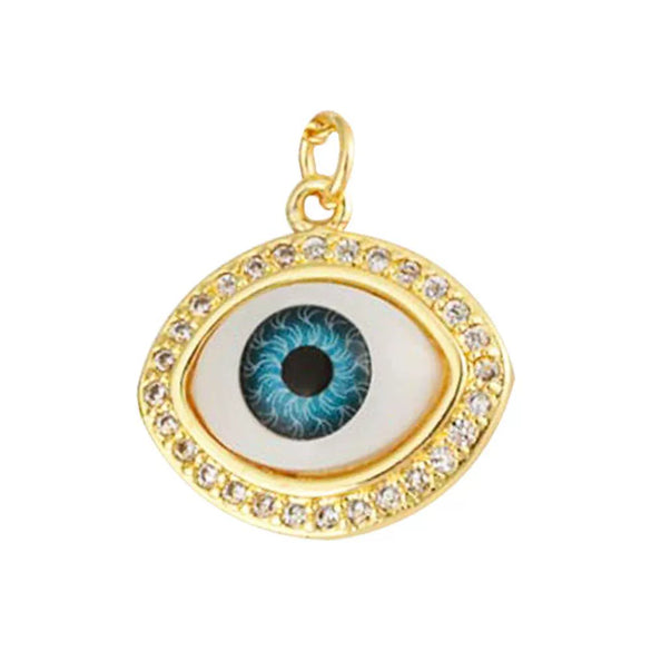 Fashion Animal Snake Pendant Necklace Copper Plated 18K Gold Microinlaid Color Zirconium
