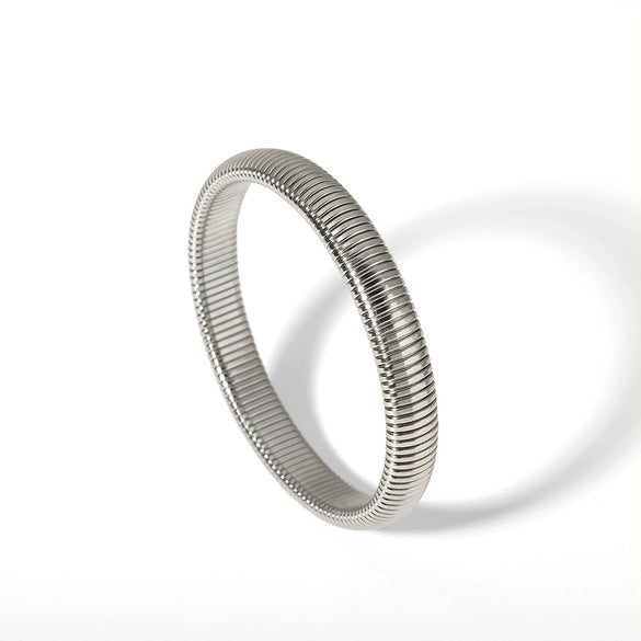 Fashion Bracelet Stainless Steel Geometric Style Electroplated For Women