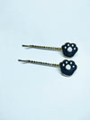 Fashion Cartoon Animal Puppy Cat Paw Alloy Hairpin Bangs Clip Side Clip Headwear