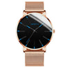 Fashion Casual Round Dial Alloy Strap Alloy Case Quartz Watch For Men