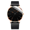 Fashion Casual Round Dial Alloy Strap Alloy Case Quartz Watch For Men