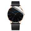 Fashion Casual Round Dial Alloy Strap Alloy Case Quartz Watch For Men