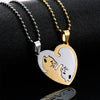 Fashion Cat Stainless Steel Titanium Steel Plating Necklace