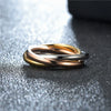 Fashion Classic Style Threecolor Threering Buckle Ring Source Factory Outlet