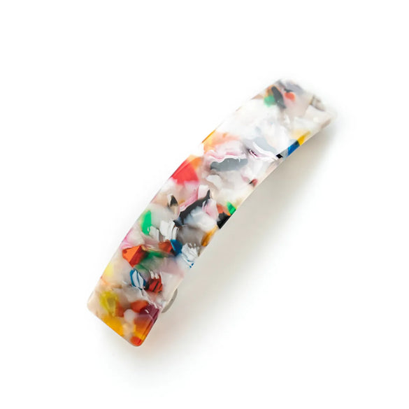 Fashion Color Block Acetic Acid Sheets Hair Clip 1 Piece